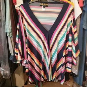 Multi colored blouse